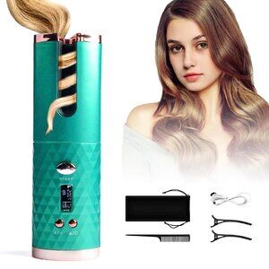 NEW Automatic Curling Iron with 6 Temps and Timers, with 6 Temps and Timers